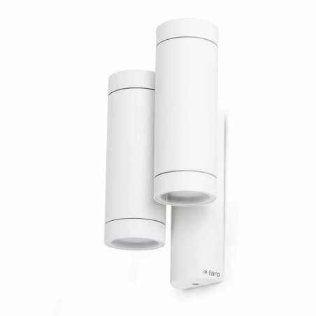 Lampe murale en aluminium à LED intégrée gris PREZAT