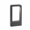 Lampe murale en aluminium à LED intégrée gris CHALAIS