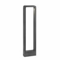 Lampe murale en aluminium à LED intégrée gris PRAVEL