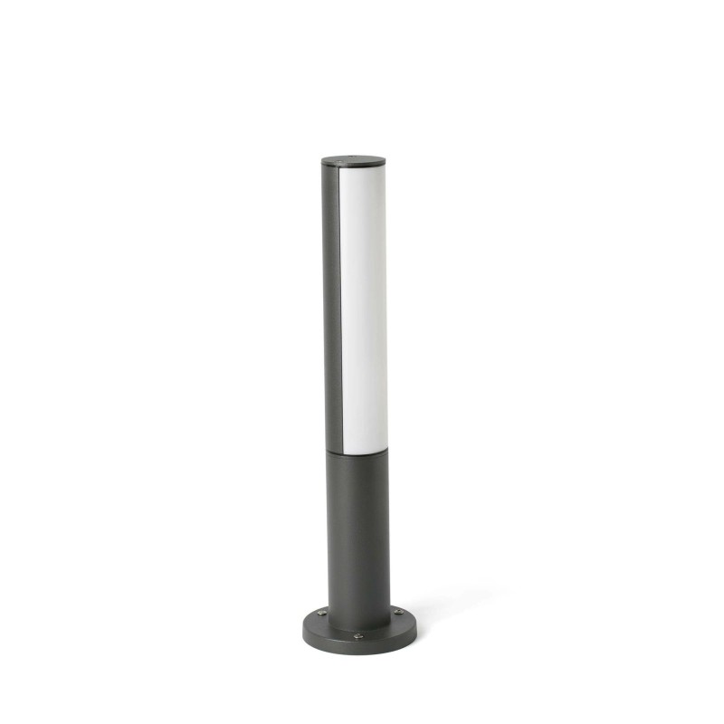 Lampe murale en aluminium à LED intégrée gris FONTENY