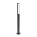 Lampe murale en aluminium à LED intégrée gris SAUMANE
