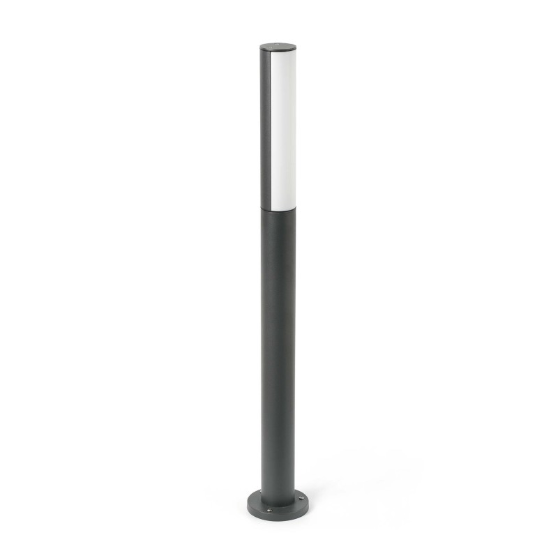 Lampe murale en aluminium à LED intégrée gris SAUMANE
