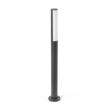 Lampe murale en aluminium à LED intégrée gris SAUMANE