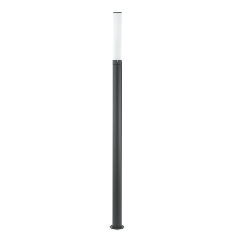 Lampe murale en aluminium à LED intégrée gris PRAPIC
