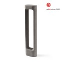Lampe de plafond en acier à LED intégré chromé brillant RIBOUX