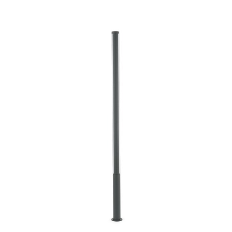 Lampe murale en acier E27 noir LESCURE