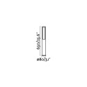 Lampe murale en acier E27 noir mat BELFAYS