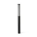Lampe murale en acier E27 noir TOSTAT