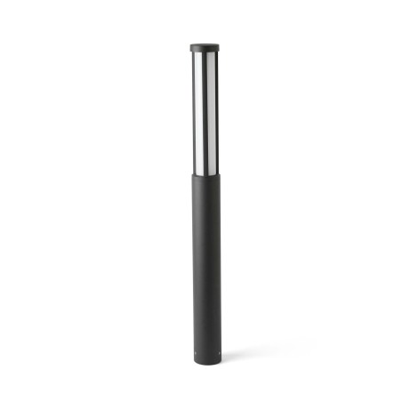 Lampe murale en acier E27 noir TOSTAT