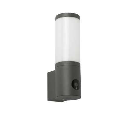 Lampe murale en aluminium à LED intégrée noir CHELERS