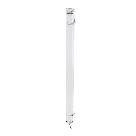 Lampe murale en acier à LED intégré chromé brillant PULNEY