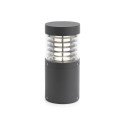 Lampe de mure en aluminium avec LED intégrée en gris, MUNSTER