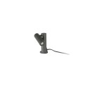 Lampe de mure en aluminium avec LED intégrée en gris MEDAVY