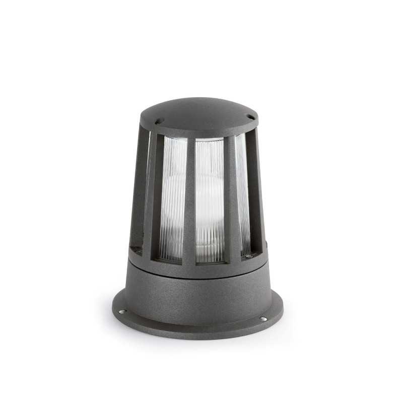 Lampe de mur en aluminium E27 gris BRANNE
