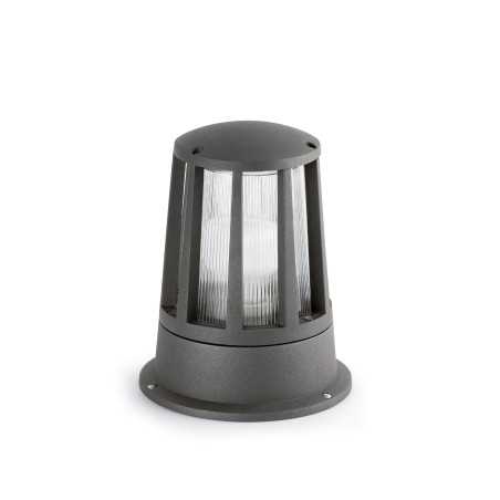 Lampe de mur en aluminium E27 gris BRANNE