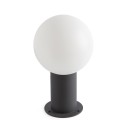 Lampe de mur en aluminium E27 gris BALADY