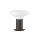 Lampe de mur en aluminium E27 gris RIVOTTE