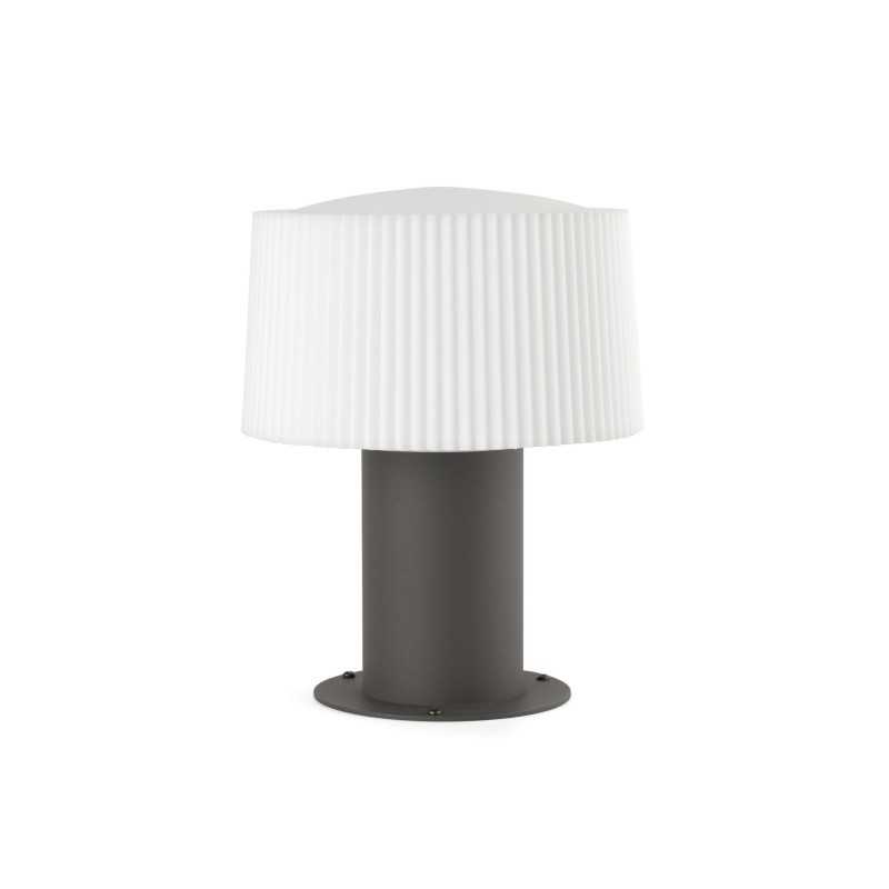 Lampe de mur en aluminium E27 gris LE BOST