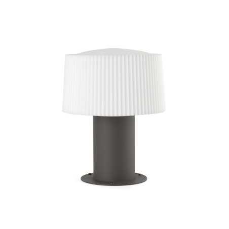 Lampe de mur en aluminium E27 gris LE BOST