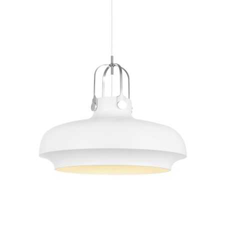 MÂLON aluminium E27 LED blanc suspension simple