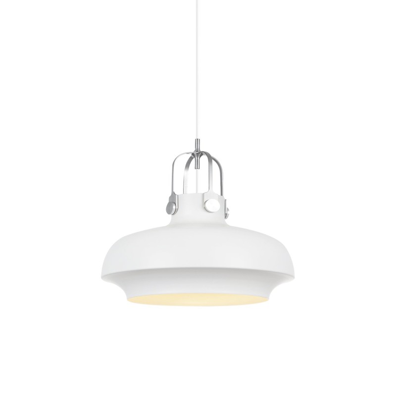 BURON suspension simple en aluminium E27 LED couleur blanc