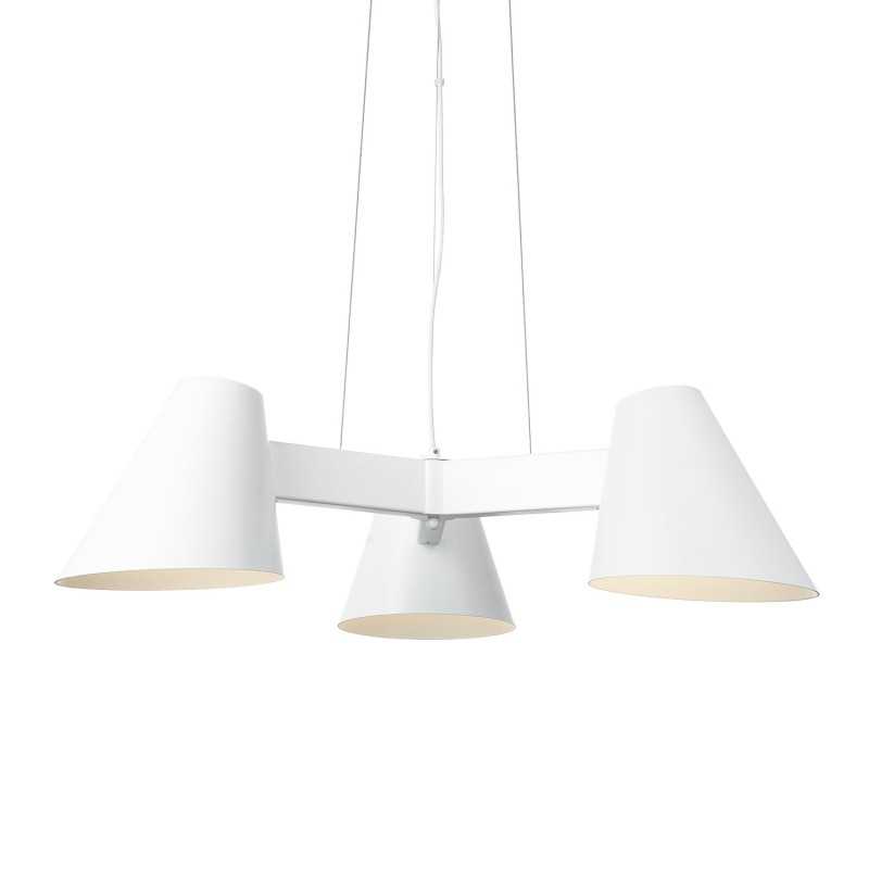 RAGNY suspension multiple aluminium E27 LED couleur blanc