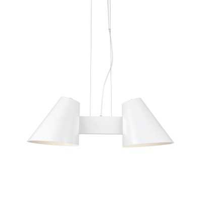 Suspension multiple FLAGY aluminium E27 LED couleur blanc