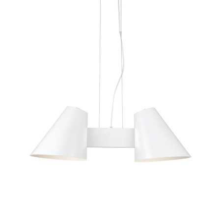 Suspension multiple FLAGY aluminium E27 LED couleur blanc