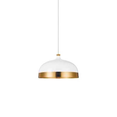 TAUTY suspension simple en aluminium E27 LED couleur blanche