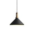 PAYRE suspension simple aluminium E27 LED couleur noir