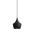 Suspension LED E27 simple en aluminium MATHA
