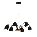 Suspension multiple NICOT bois E27 LED