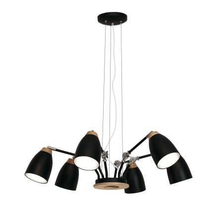 Suspension multiple NICOT bois E27 LED