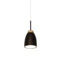 Suspension simple TRACE bois E27 LED couleurs