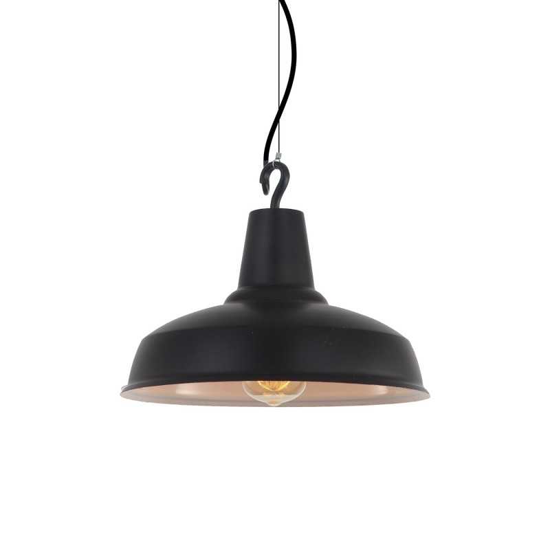 CONGE suspension simple métal E27 LED colorée