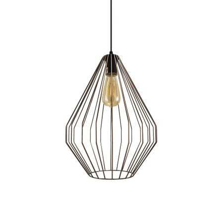 SECOT suspension simple métal E27 LED couleur cuivre brossé