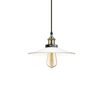 SUDRE suspension simple métal E27 LED couleur blanc
