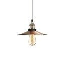 Suspension simple LUNEL métal E27 LED couleur cuivre brillant