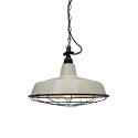 Suspension simple PTRE fer E27 LED couleur blanc brut