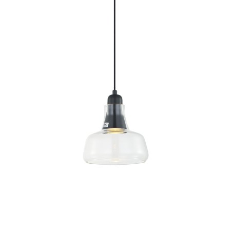 Suspension simple THORE en métal coloré GU10