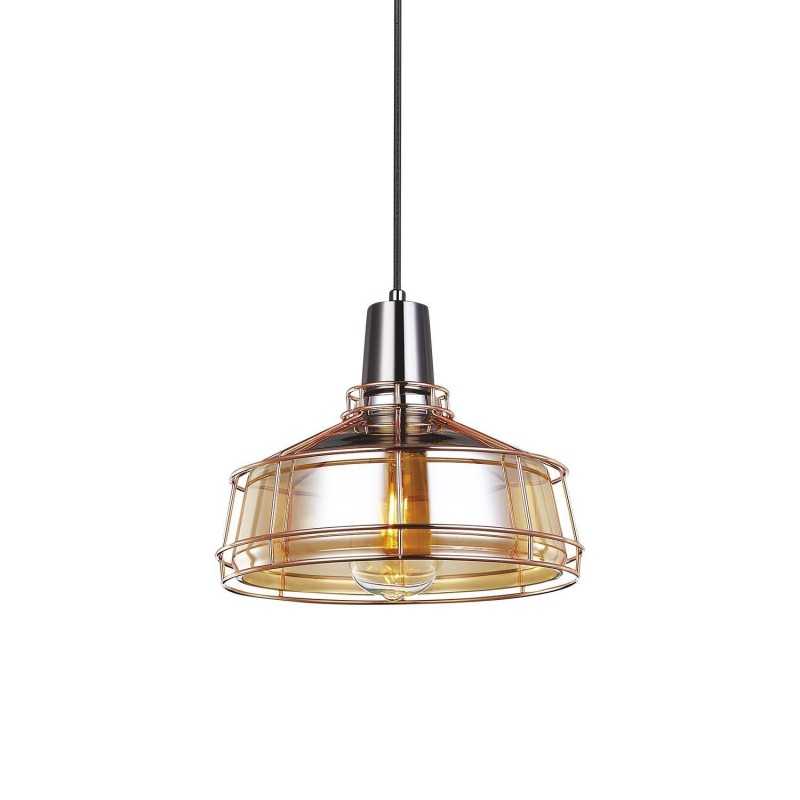 Suspension simple LIZE verre E27 LED couleurs