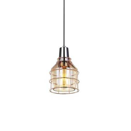 LOIRE suspension simple verre E27 LED couleurs