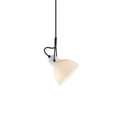 Suspension simple JAFFE métal E14 LED couleur blanc