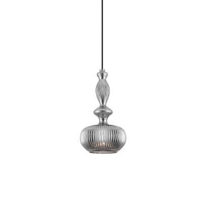 VALIN suspension simple verre E27 LED couleurs