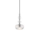 PAYROL suspension simple verre E27 LED couleurs