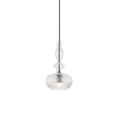 PAYROL suspension simple verre E27 LED couleurs