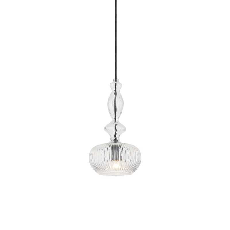 PAYROL suspension simple verre E27 LED couleurs