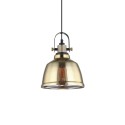 Suspension simple SAUGY métal E27 LED colorée