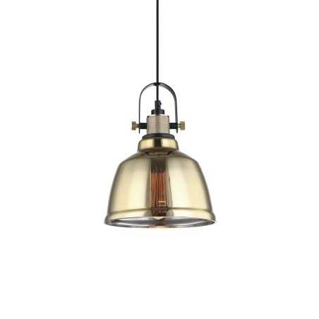 Suspension simple SAUGY métal E27 LED colorée