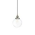 COËRE suspension simple métal E27 LED couleur bronze brossé